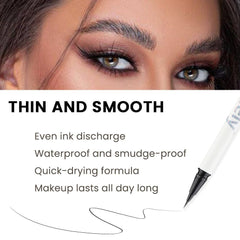 evpct dual-ended brush and ultra-slim pencil displayed for precise brow shaping