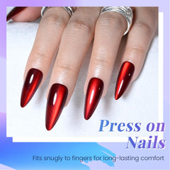 evpct nails worn with formal outfit showing salon-quality finish