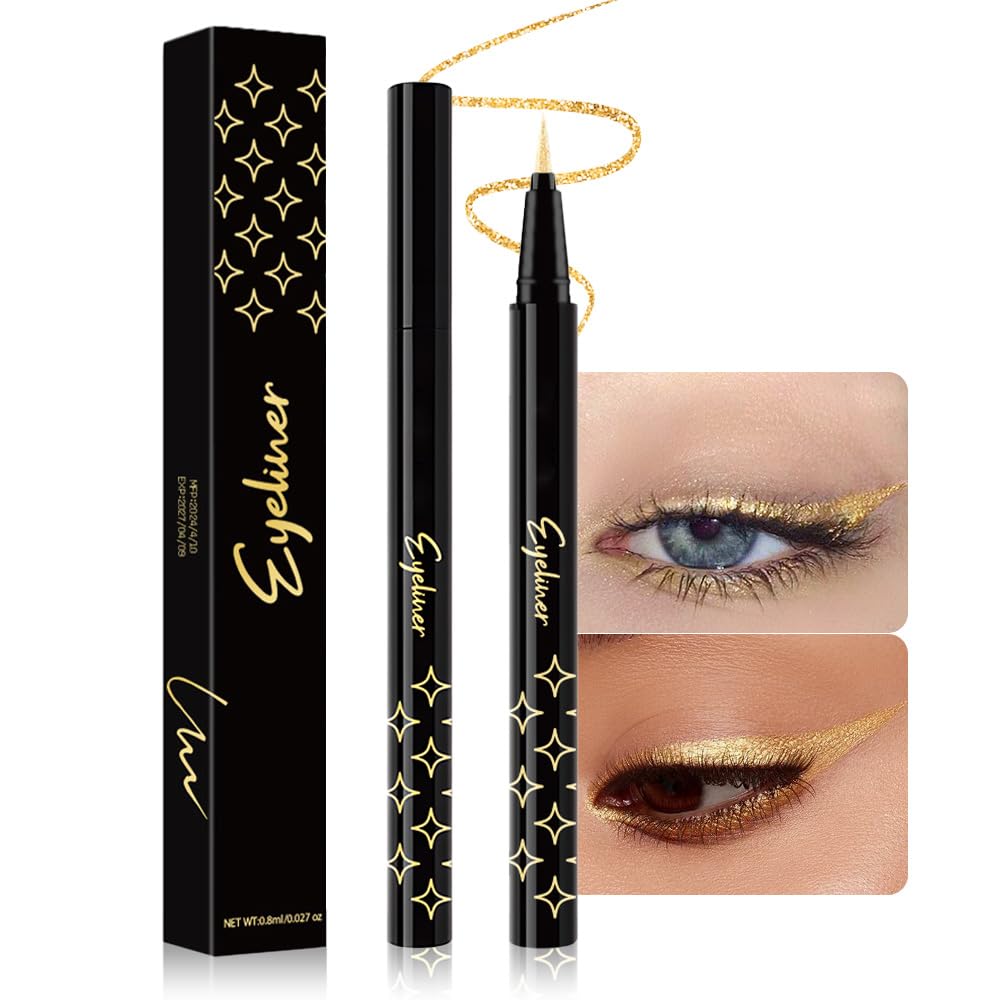 evpct front packaging showing glitter eyeliner and benefits for portable glam
