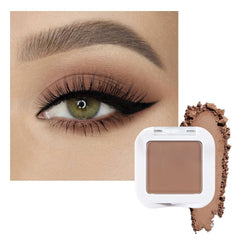 evpct front packaging matte brown palette shows compact design and color set