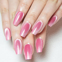 evpct front packaging showing rose pink cat eye nails and easy benefits