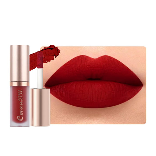 evpct front packaging showing ruby brick red shade and set benefits