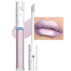 evpct front tube showing purple metallic gloss and clear packaging benefit shine
