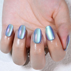 evpct glossy surface reflecting light, emphasizes polished salon finish
