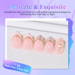 evpct hand model wearing nails showing polished finish benefit
