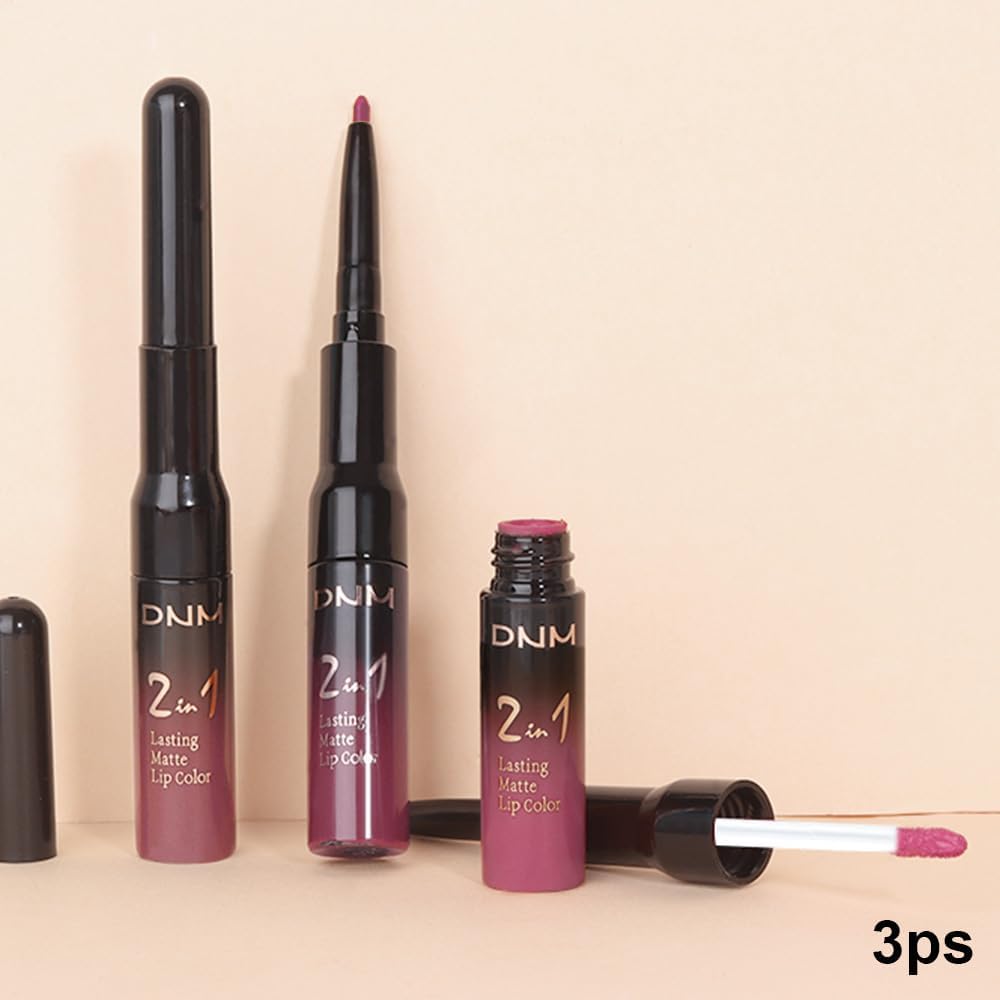 evpct model wearing antique rose mauve showing flattering finish and confidence boost benefit