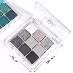 evpct lifestyle party makeup with glitter eyes showing glam finish and photo‑ready benefit
