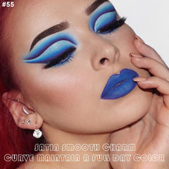evpct lipstick close-up highlighting matte texture and rich pigment for bold coverage