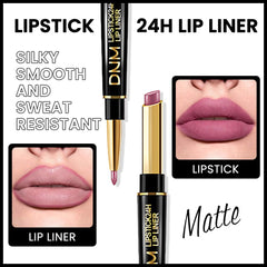 evpct lipstick tip texture showing matte finish and rich pigmentation