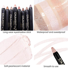 evpct matte shades swatch showing blendable payoff