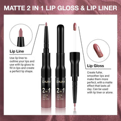 evpct model wearing mauve matte for day-to-night wearable finish