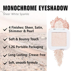 evpct brush applying pear white shimmer for an instant brightening effect