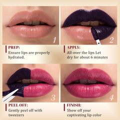 evpct tube in a compact makeup bag for travel-ready, no-fuss application