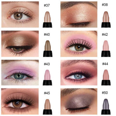 evpct eight shades displayed to compare champagne, gold, rose and bronze benefits
