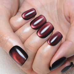 evpct side profile of extra short square nail showing practical length
