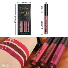 evpct swatches on arm displaying three shades and long-lasting color payoff