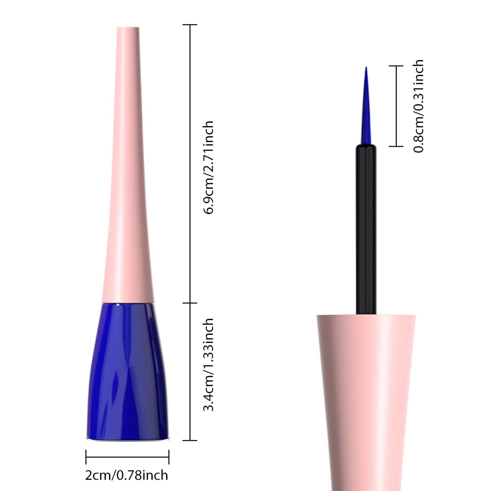 evpct water droplet test on eyeliner line showing waterproof staying power