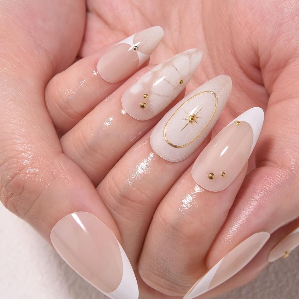 evpct glossy white tips detail for a classic elegant finish