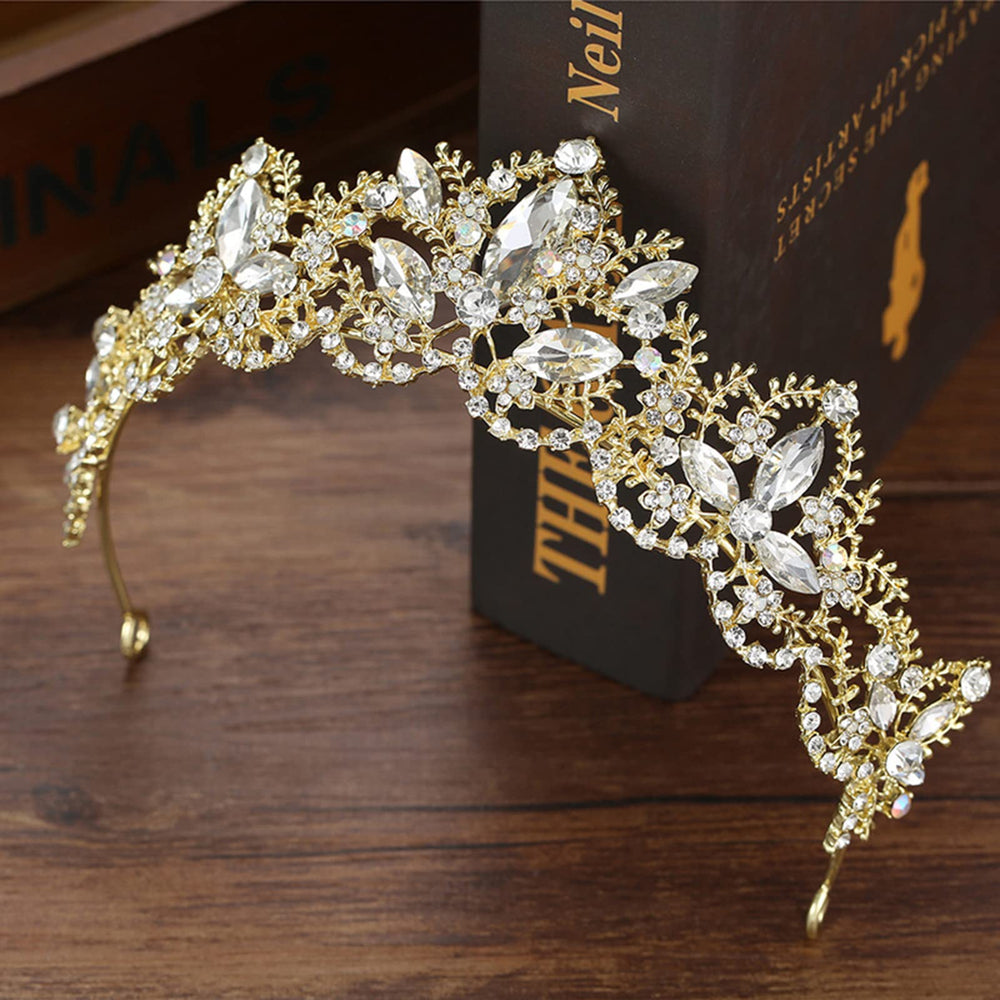 Exacoo tiara on mannequin illustrating size and proportion on head
