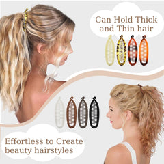 Exacoo side profile of open clip demonstrating smooth hinge benefit