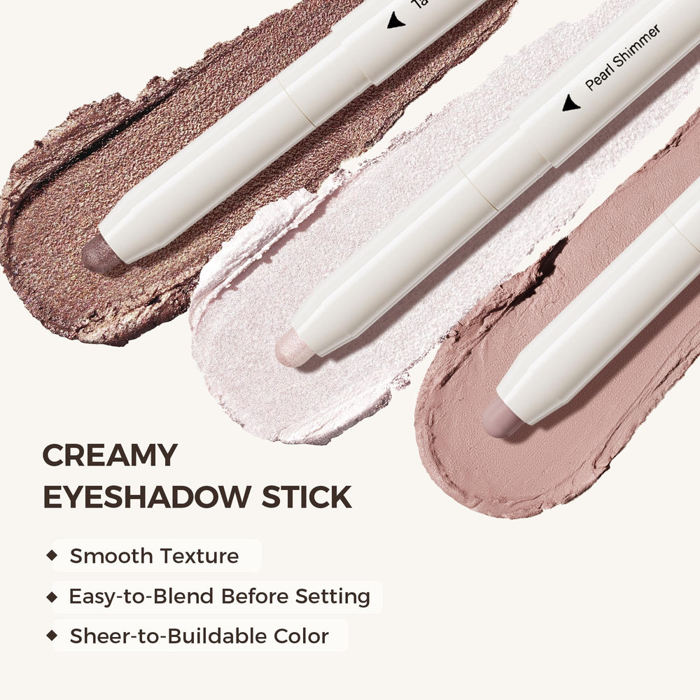 exmiloo application on eyelid demonstrating easy blending for natural definition