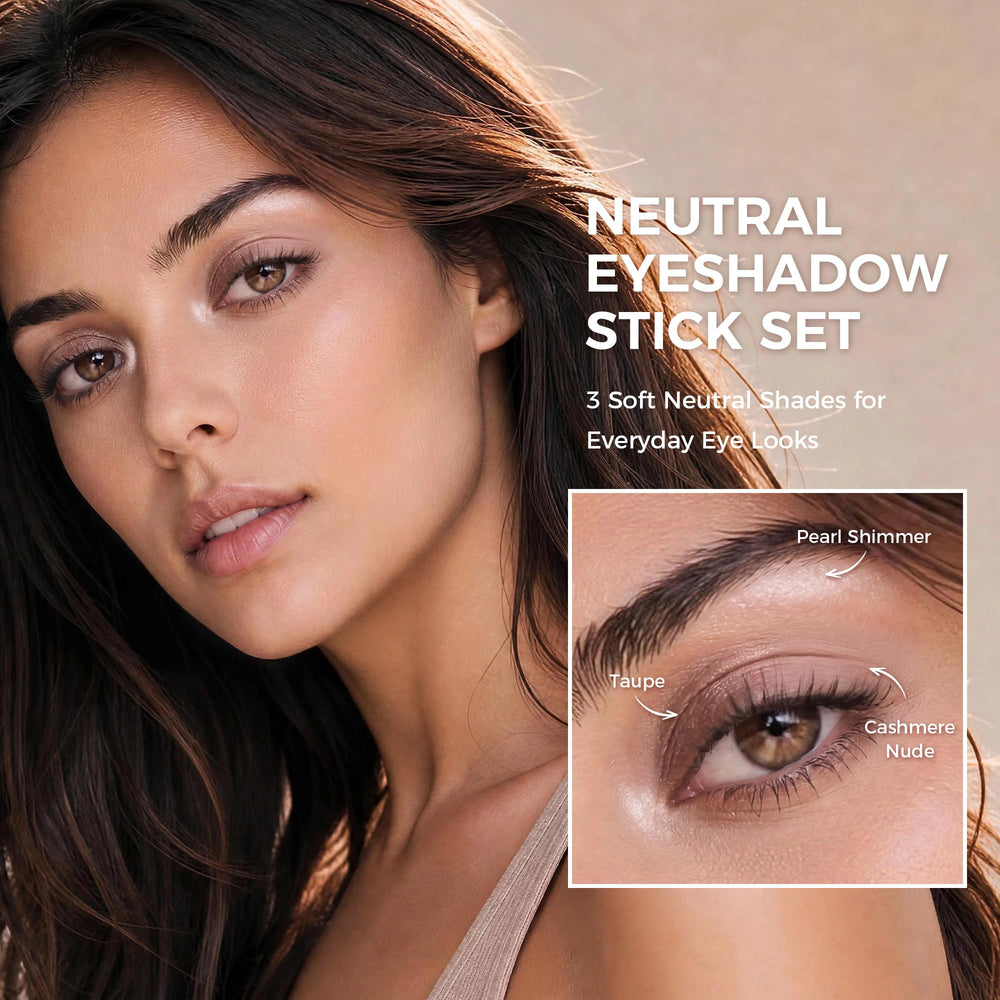 exmiloo swatches on skin showing shades and blendable payoff for quick looks