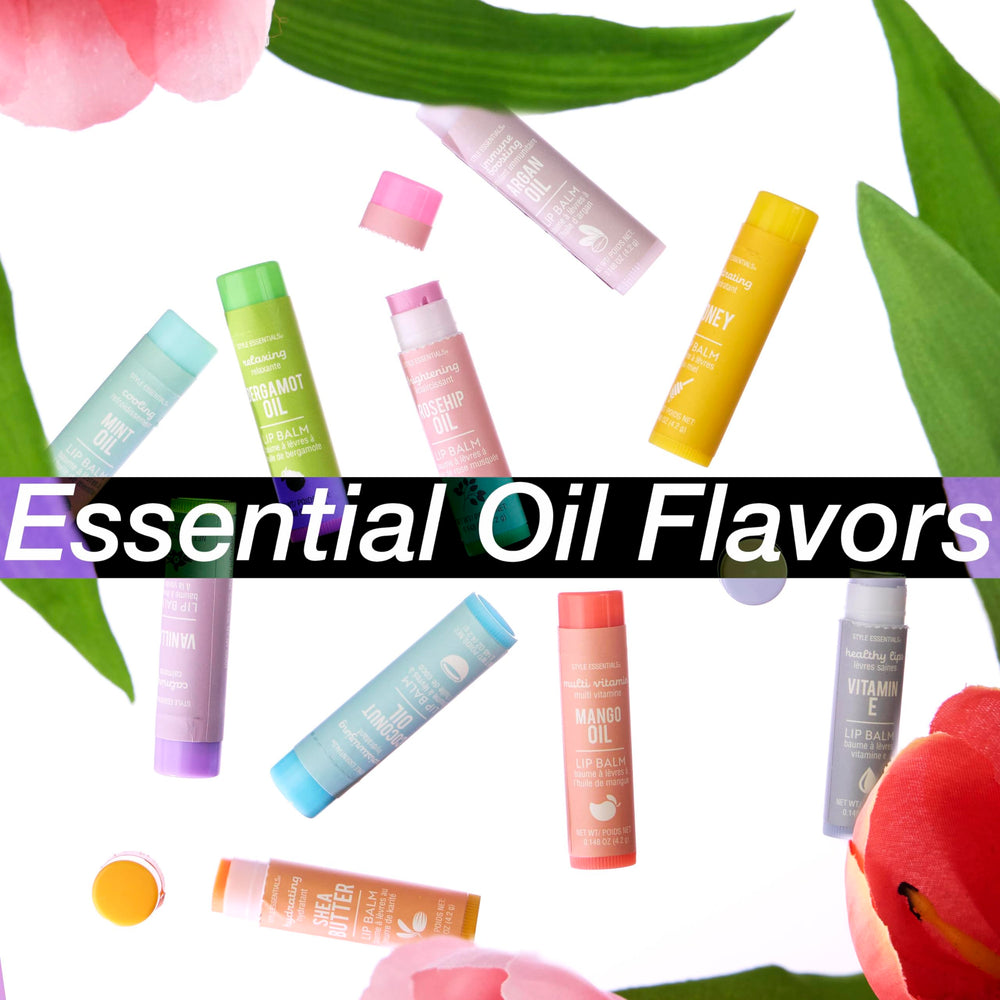 EXPRESSIONS hand applying balm to lips, illustrates precise mess-free use