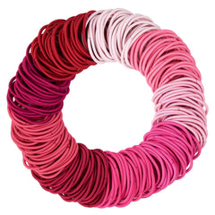 EXPRESSIONS front packaging showing 216 pink hair ties and value pack benefits