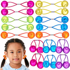EXPRESSIONS front packaging of 24 ponytailers showing colorful set and value