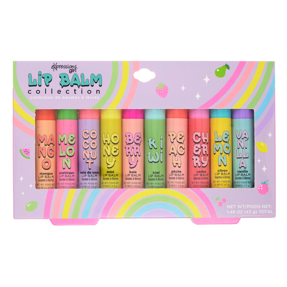EXPRESSIONS open tube close-up showing smooth balm texture and hydration