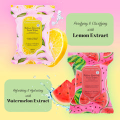 EXPRESSIONS resealable pack open revealing moist wipes to preserve freshness and portability