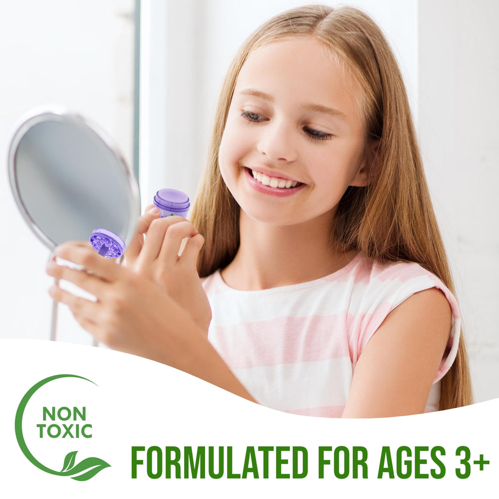 EXPRESSIONS balm tucked in backpack pocket conveying on-the-go hydration advantage