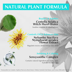 EXPRESSIONS WELLNESS close label detail emphasizing salicylic acid and zinc PCA benefits