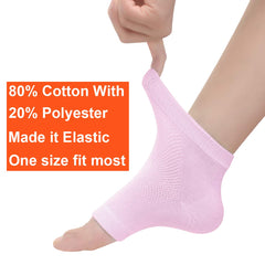 Exptolii hand holding sock for size comparison showing one-size-fit benefit