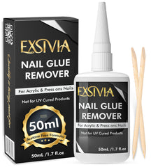 EXSIVIA front bottle packaging showing label and 50mL size offering gentle removal