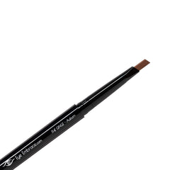 Eye Embrace front packaging showing auburn eyebrow pencil, highlights ethical branding