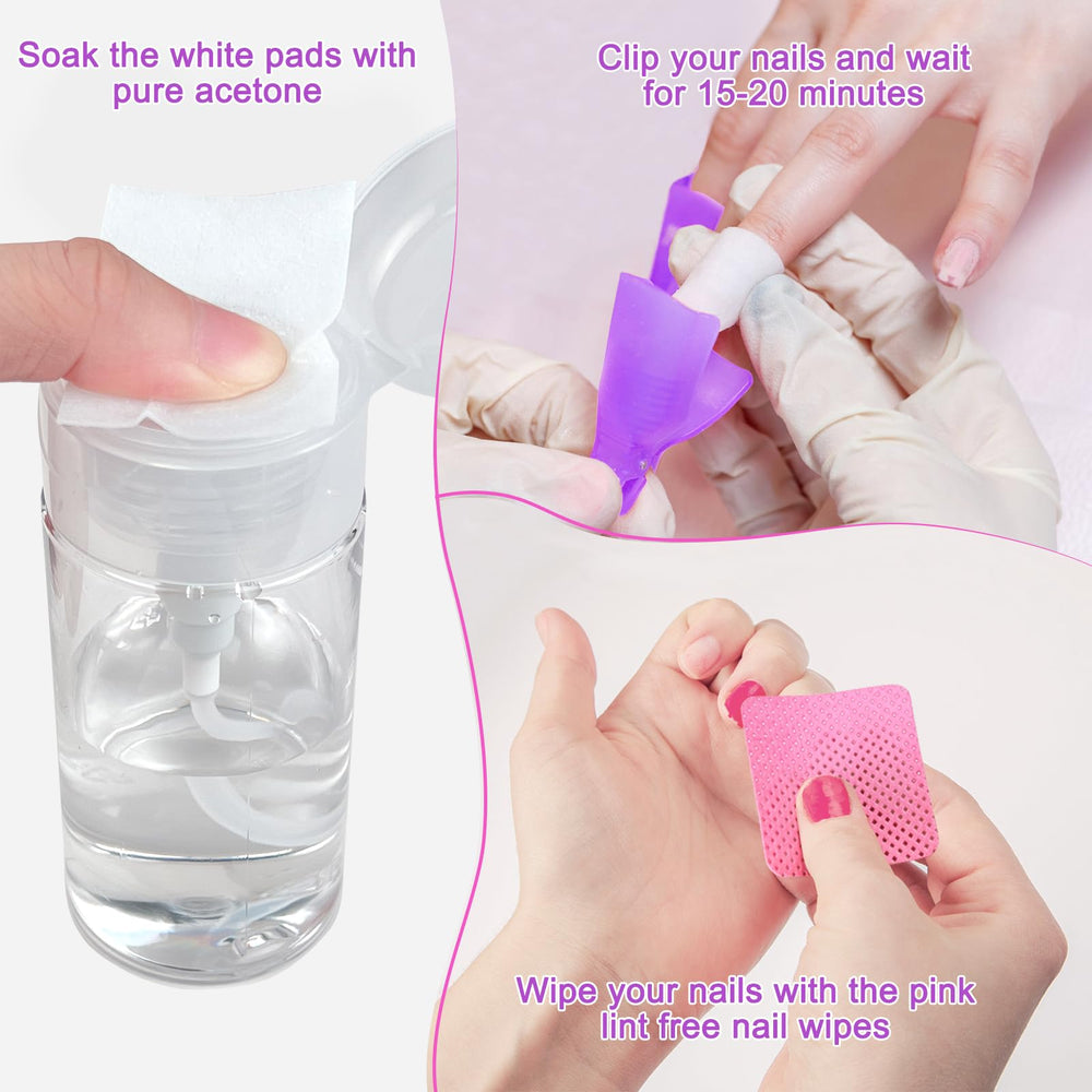eyxformula lint free wipes stack for residue-free soaking