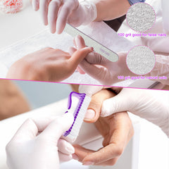 eyxformula cleaning brush removing debris for cleaner nails