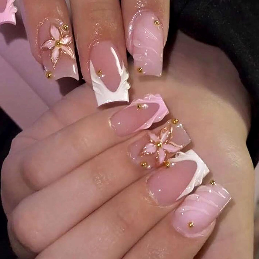 EYZOTSF front packaging showing full nail kit and quick application benefit