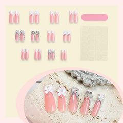 EYZOTSF side profile of coffin-shaped nail demonstrating tapered square tip benefit