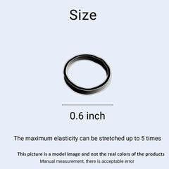 Ezepeo in-use on a child ponytail for secure, comfortable hold