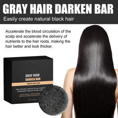 F FENG PEI bar being massaged into scalp under shower for deep cleanse and nourishment