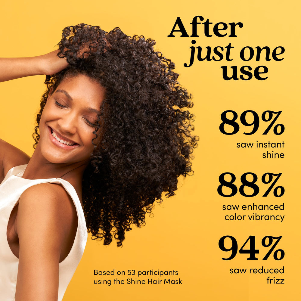 Fable & Mane applied to wet hair demonstrating frizz control and slip