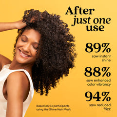 Fable & Mane applied to wet hair demonstrating frizz control and slip