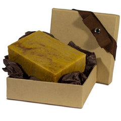 Fabulous Frannie front packaging showing 4oz soap and gift-ready label for easy gifting