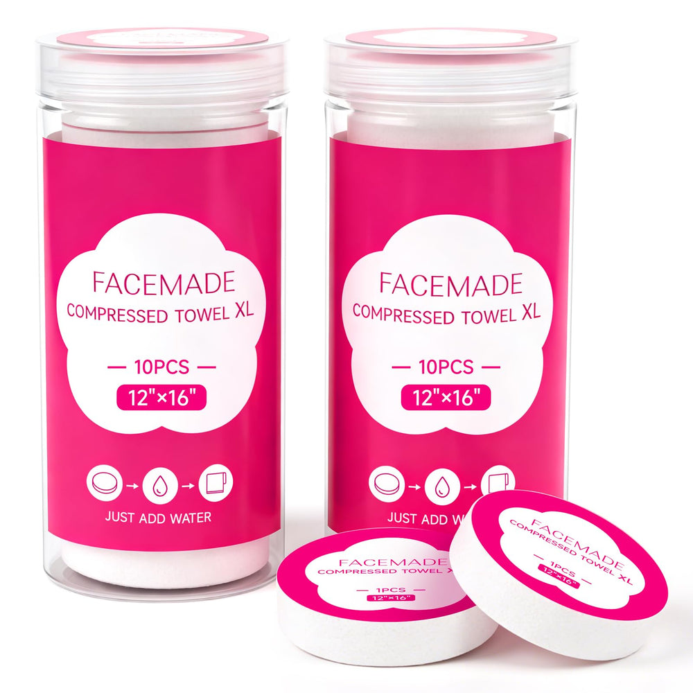FACEMADE front packaging showing two waterproof bottles and brand