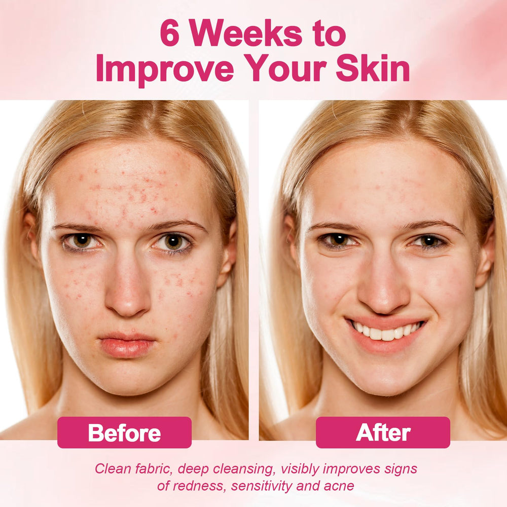 FACEMADE close-up of smooth side for gentle cleansing and toner use