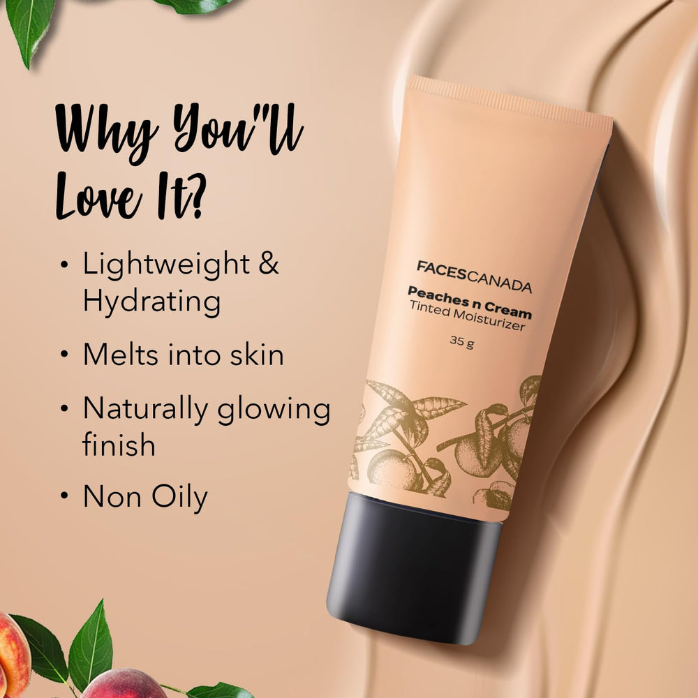 FACESCANADA applied with fingers demonstrating quick, even coverage benefit