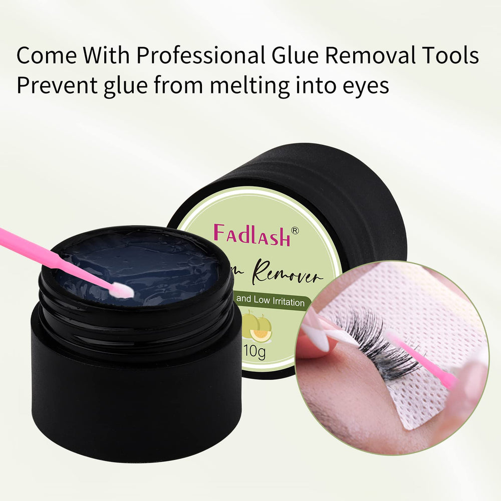 FADLASH salon lifestyle with technician using remover showing professional efficiency benefit