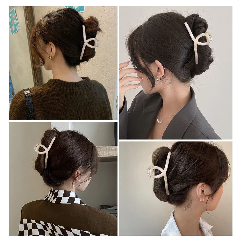 FAELBATY clipped in long thick hair demonstrating strong, slip-free hold